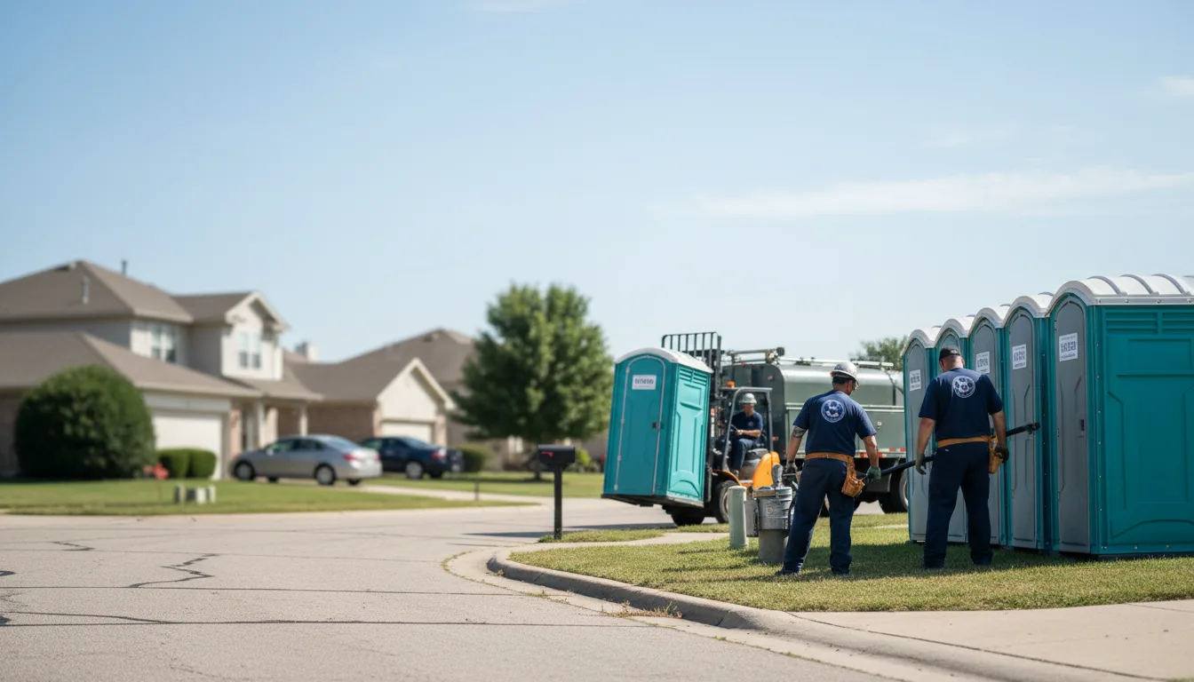Porta Potty Rental in Van Horn, TX near me